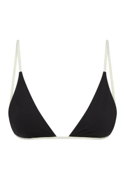 Monday Swimwear Tops^Barbados Top - Black/Ivory