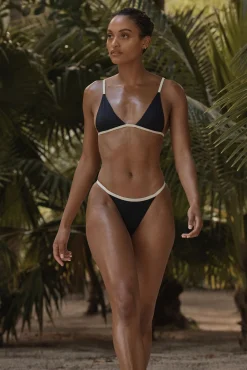 Monday Swimwear Tops^Barbados Top - Black/Ivory