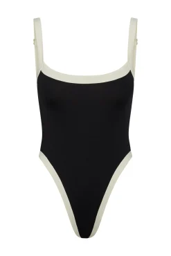 Monday Swimwear One Pieces^Barcelona One Piece - Black/Ivory