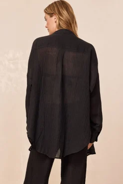 Monday Swimwear Tops^Barcelona Tunic - Crinkle Linen