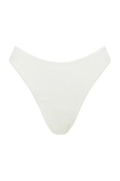 Monday Swimwear Knitwear|Bottoms^Bel Air Knitwear Bottom - White Rib