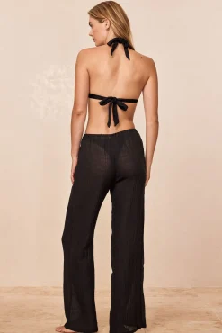 Monday Swimwear Bottoms^Belize Pant - Crinkle Linen