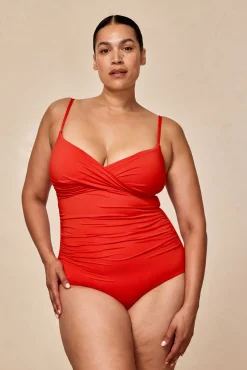 Monday Swimwear One Pieces^Bordeaux One Piece (Full Coverage) -