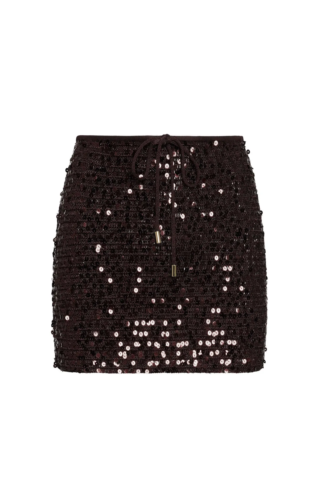 Monday Swimwear Knitwear|Bottoms^Cartagena Skirt - Espresso Sequin