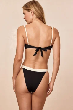 Monday Swimwear Tops^Clovelly Top - Black/Ivory