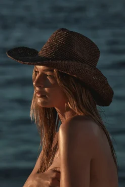 Monday Swimwear Hats^Exuma Hat - Espresso