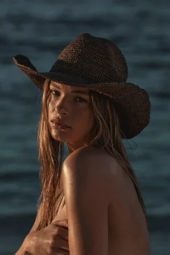 Monday Swimwear Hats^Exuma Hat - Espresso