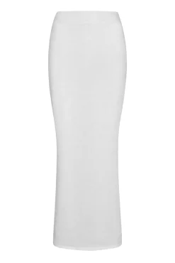 Monday Swimwear Bottoms^Fontelina Linen Skirt - White