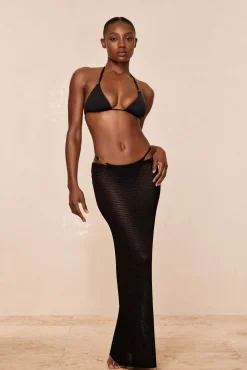 Monday Swimwear Knitwear|Bottoms^Fontelina Midi Skirt - Treble Knit