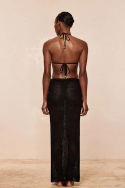 Monday Swimwear Knitwear|Bottoms^Fontelina Midi Skirt - Treble Knit