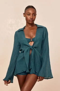 Monday Swimwear Tops^Grenada Tunic - Linen