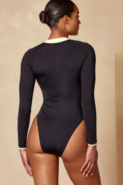 Monday Swimwear One Pieces^Hilo One Piece - Black/Ivory