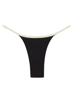 Monday Swimwear Bottoms^Kauai Bottom - Black/Ivory
