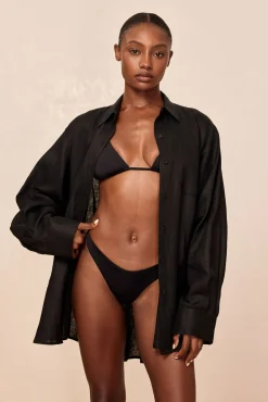 Monday Swimwear Tops^La Jolla Linen Shirt -