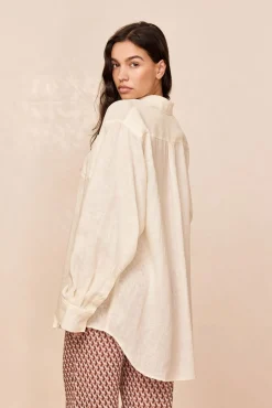 Monday Swimwear Tops^La Jolla Linen Shirt -