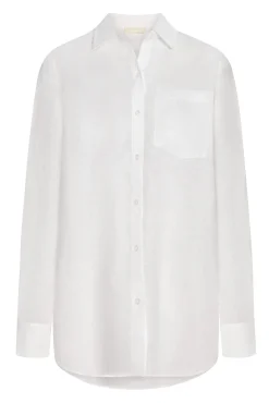 Monday Swimwear Tops^La Jolla Linen Shirt -