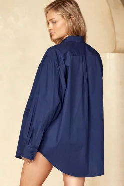 Monday Swimwear Tops^La Jolla Shirt - Midnight