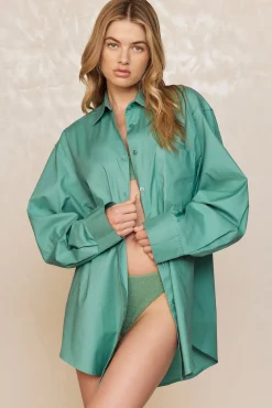 Monday Swimwear Tops^La Jolla Shirt - Pond