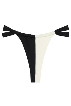 Monday Swimwear Bottoms^Malta Bottom - Black/Ivory