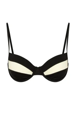 Monday Swimwear Tops^Malta Top - Black/Ivory