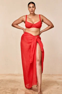 Monday Swimwear Essentials^Monday Sarong Buckle - Gold