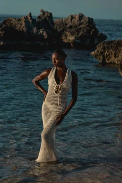 Monday Swimwear Knitwear|Dresses^Monte Carlo Tie Dress -