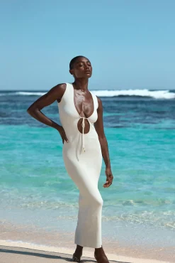 Monday Swimwear Knitwear|Dresses^Monte Carlo Tie Dress -