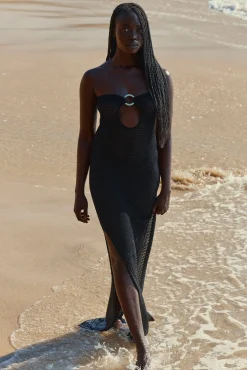 Monday Swimwear Knitwear|Dresses^Montego Bandeau Dress - Lace Crochet