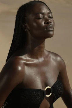 Monday Swimwear Knitwear|Dresses^Montego Bandeau Dress - Lace Crochet