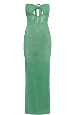 Monday Swimwear Knitwear|Dresses^Montego Bandeau Dress - Pond Lace Crochet