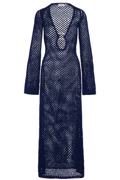 Monday Swimwear Knitwear|Dresses^Montego Dress - Midnight Crochet