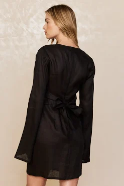 Monday Swimwear Knitwear|Dresses^Montego Mini Dress - Linen