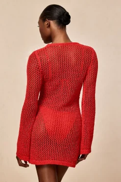 Monday Swimwear Knitwear|Dresses^Montego Mini Dress - Petit Crochet