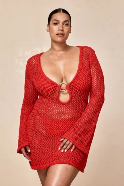 Monday Swimwear Knitwear|Dresses^Montego Mini Dress - Petit Crochet