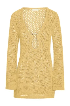 Monday Swimwear Knitwear|Dresses^Montego Mini Dress - Honey Petit Crochet
