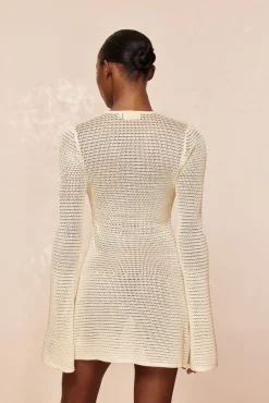 Monday Swimwear Knitwear|Dresses^Montego Mini Dress - Shiny Treble Knit