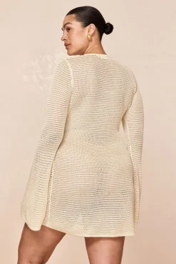 Monday Swimwear Knitwear|Dresses^Montego Mini Dress - Shiny Treble Knit