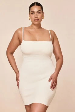 Monday Swimwear Knitwear^Provence Mini Dress - Ivory Knit Rib