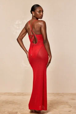 Monday Swimwear Knitwear|Dresses^Ramatuelle Dress - Lace Crochet