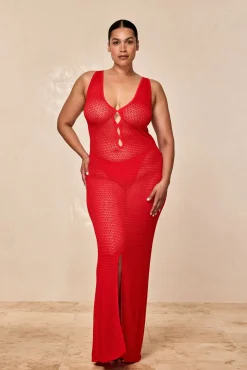 Monday Swimwear Knitwear|Dresses^Ramatuelle Dress - Lace Crochet