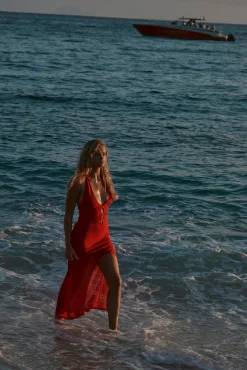 Monday Swimwear Knitwear|Dresses^Ramatuelle Dress - Lace Crochet