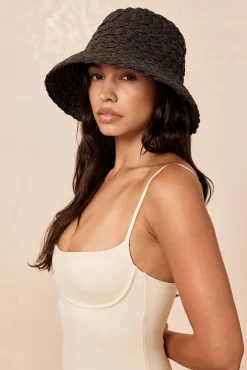 Monday Swimwear Hats^San Remo Hat - Black