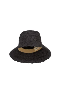 Monday Swimwear Hats^San Remo Hat - Black