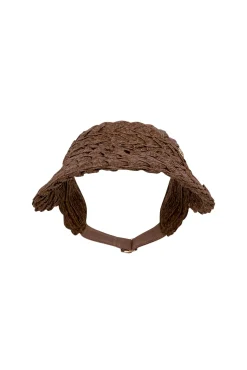 Monday Swimwear Hats^San Remo Visor - Espresso