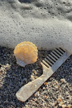 Monday Swimwear Essentials^Staniel Cay Comb - Ivory