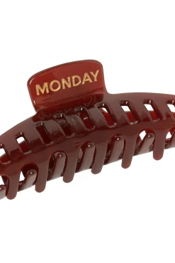 Monday Swimwear Essentials^Staniel Cay Medium Hair Clip Set - Brown